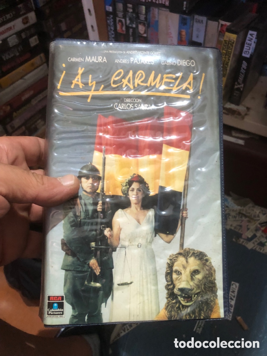 Cine: VHS V&Iacute;DEO CLUB AY CARMELA