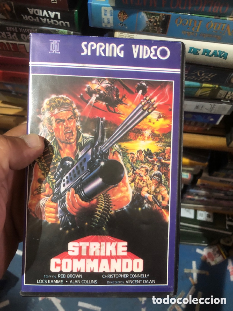 Cine: VHS V&Iacute;DEO CLUB STRIKE COMANDO