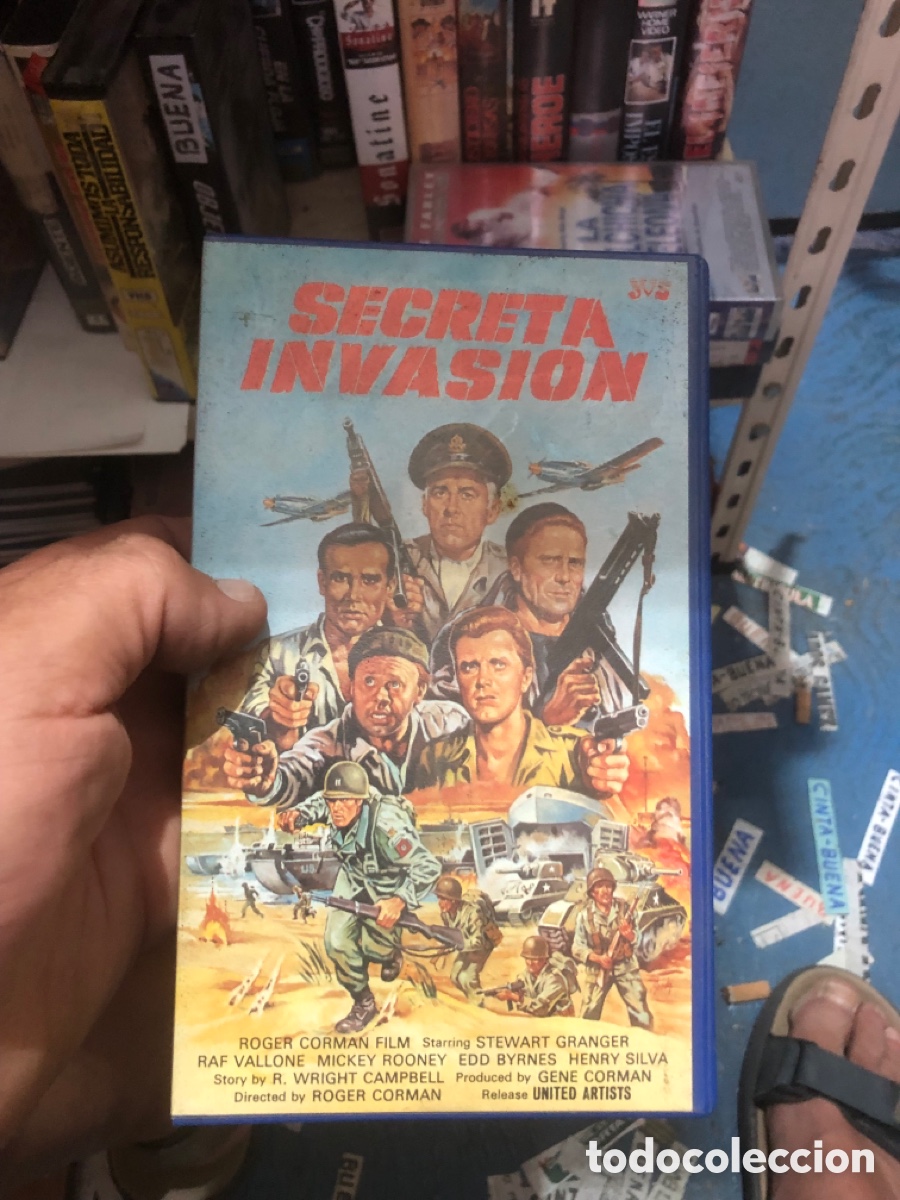 Cine: VHS V&Iacute;DEO CLUB SECRETA INVASI&Oacute;N