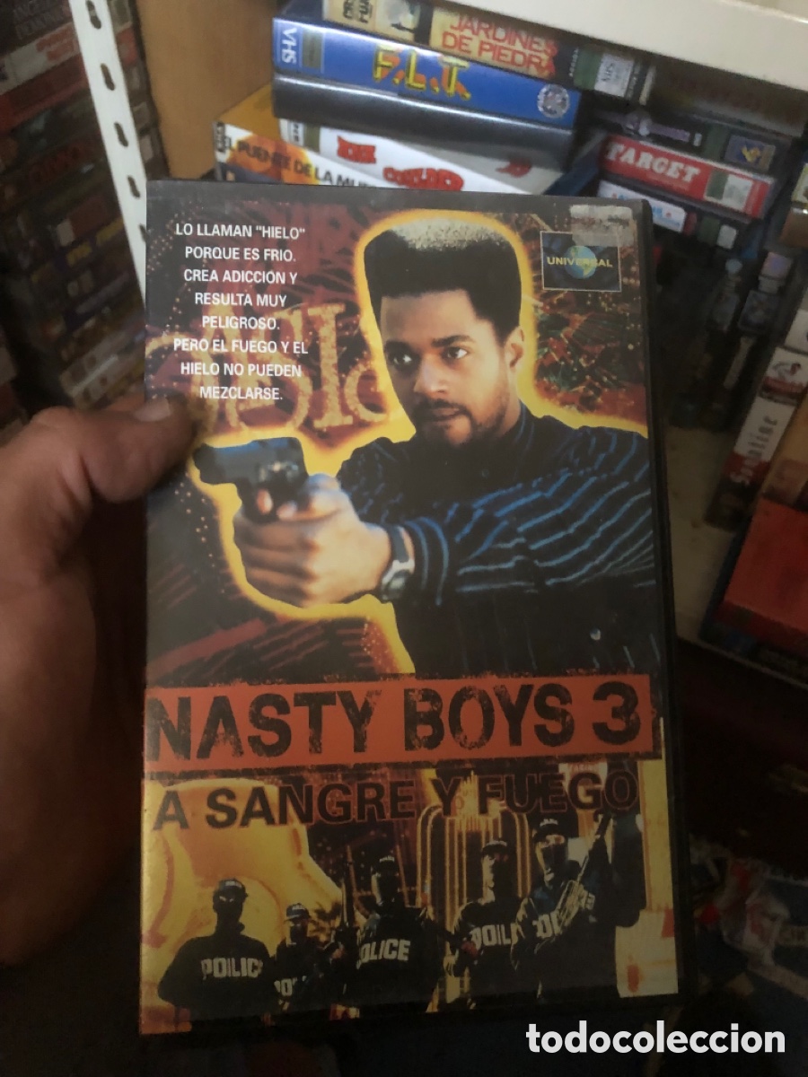 Cine: VHS V&Iacute;DEO CLUB NASTY BOYS 3