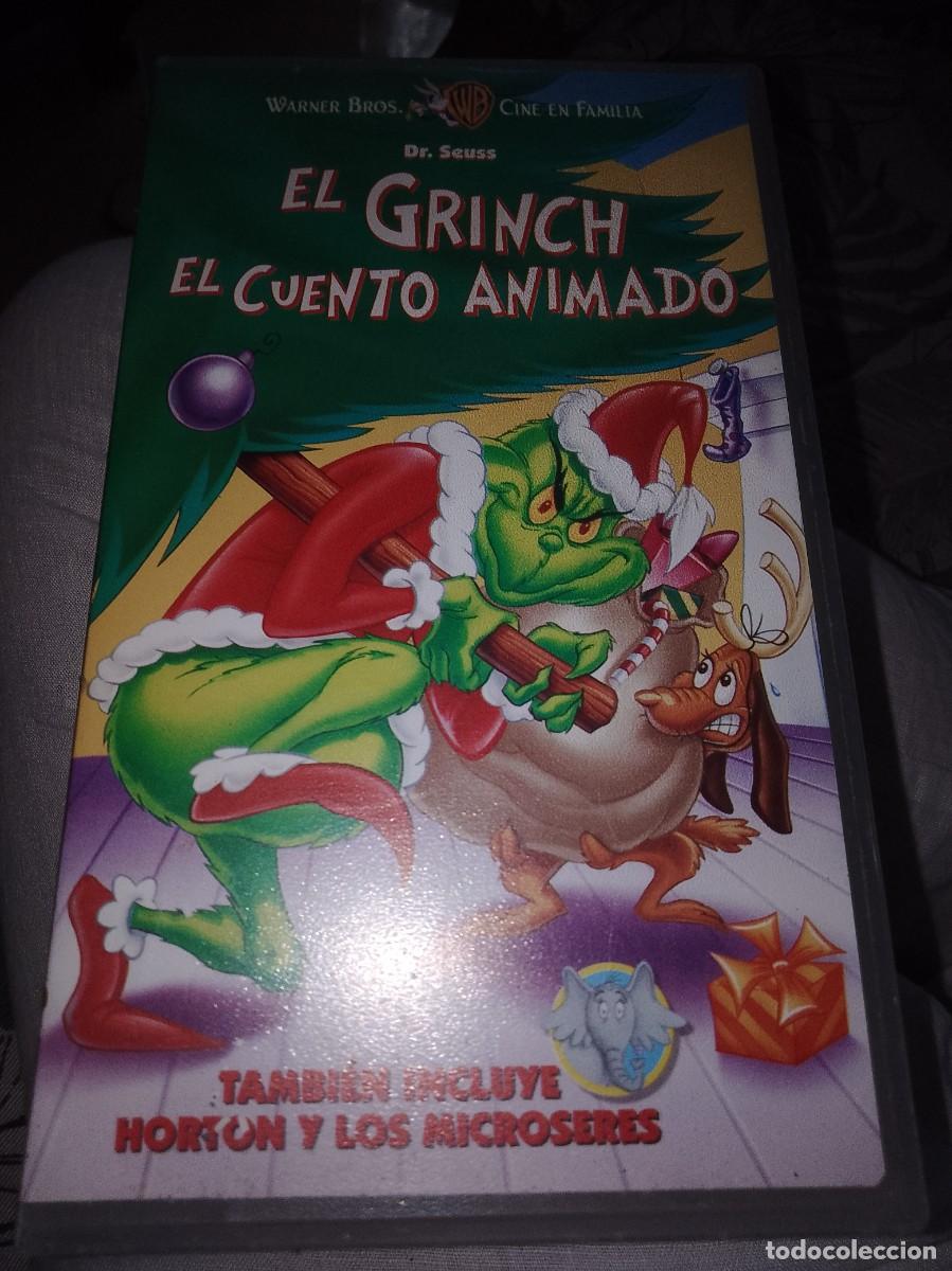 Cine: El Grinch el cuento animado vhs