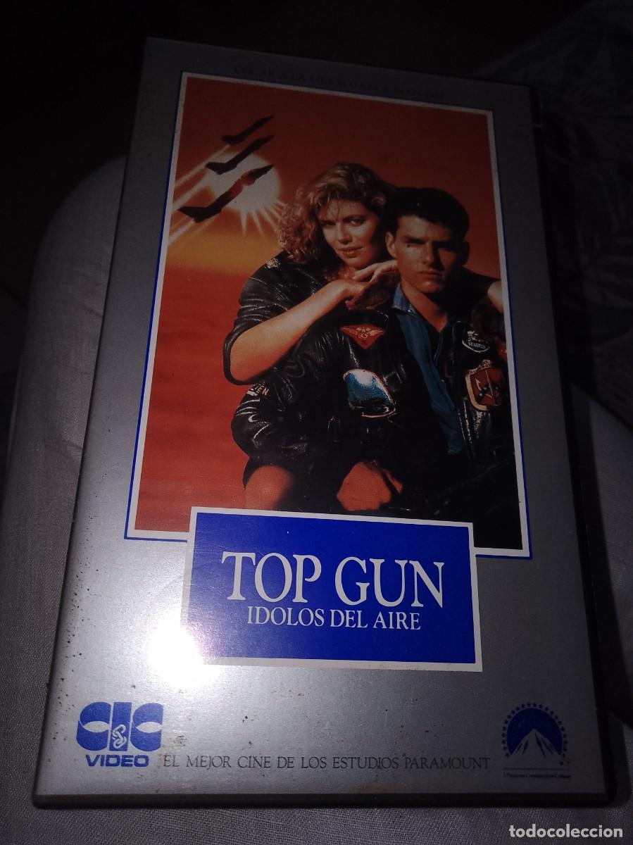 Cine: Top gun &iacute;dolos del aire vhs