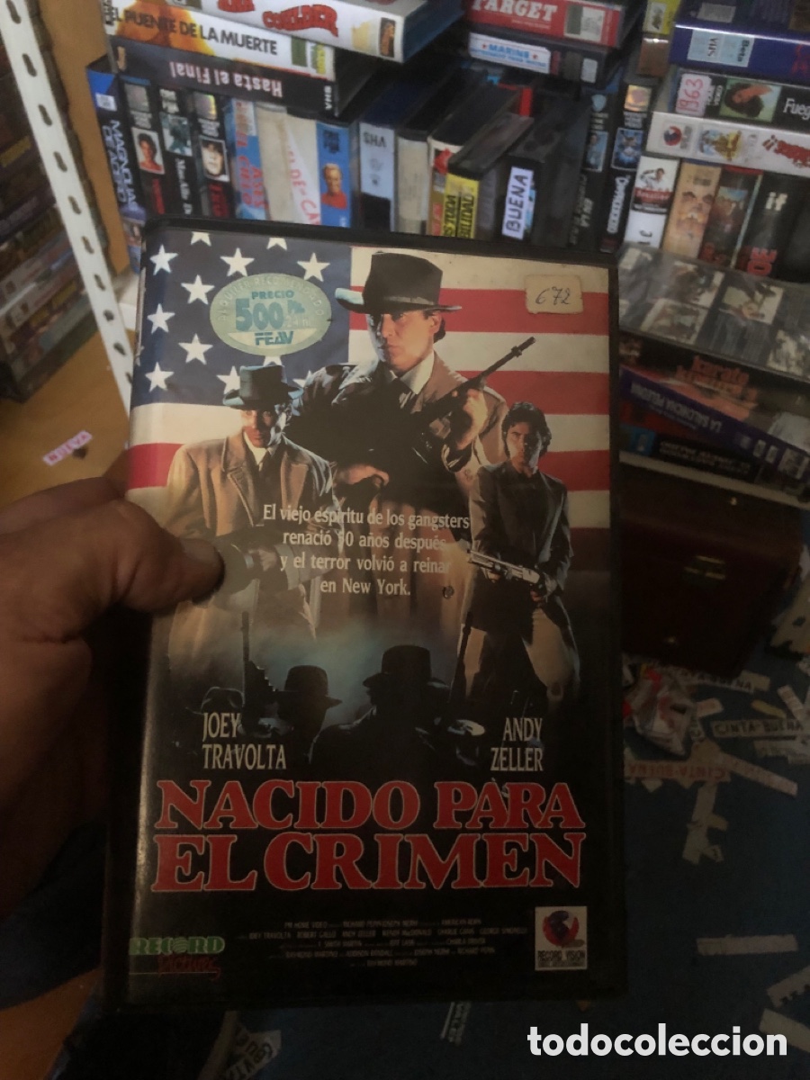Cine: VHS V&Iacute;DEO CLUB NACIDO PARA EL CRIMEN