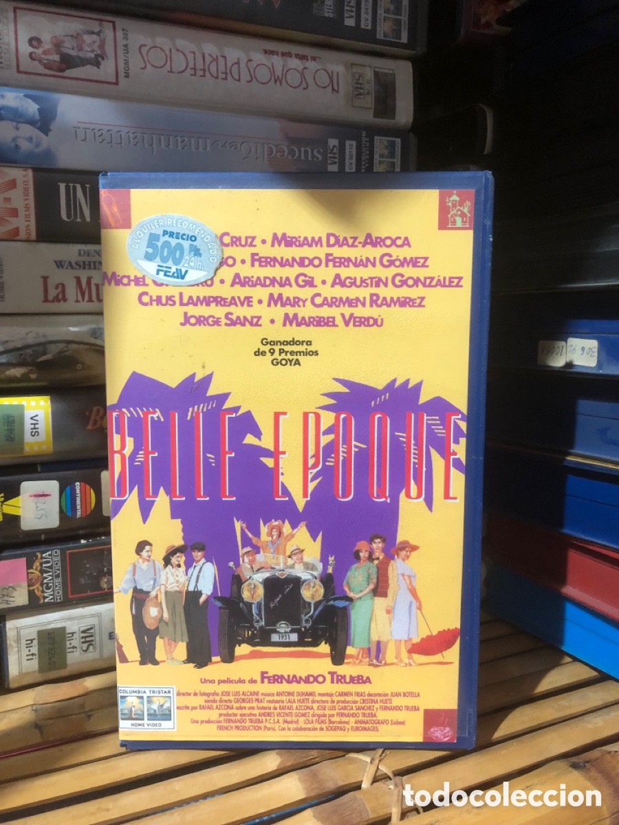 Cine: VHS V&Iacute;DEO CLUB BELLE EPOQUE