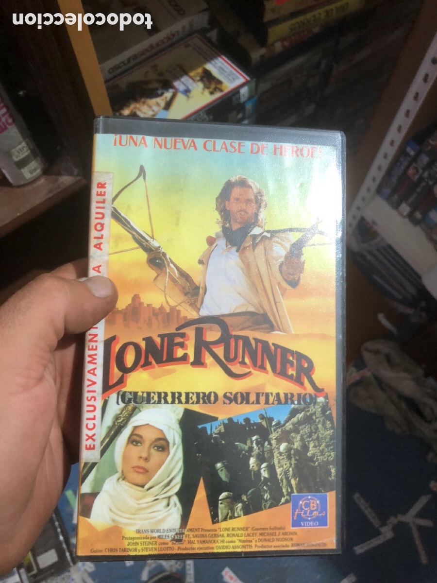 Cine: VHS V&Iacute;DEO CLUB LONE RUNNER