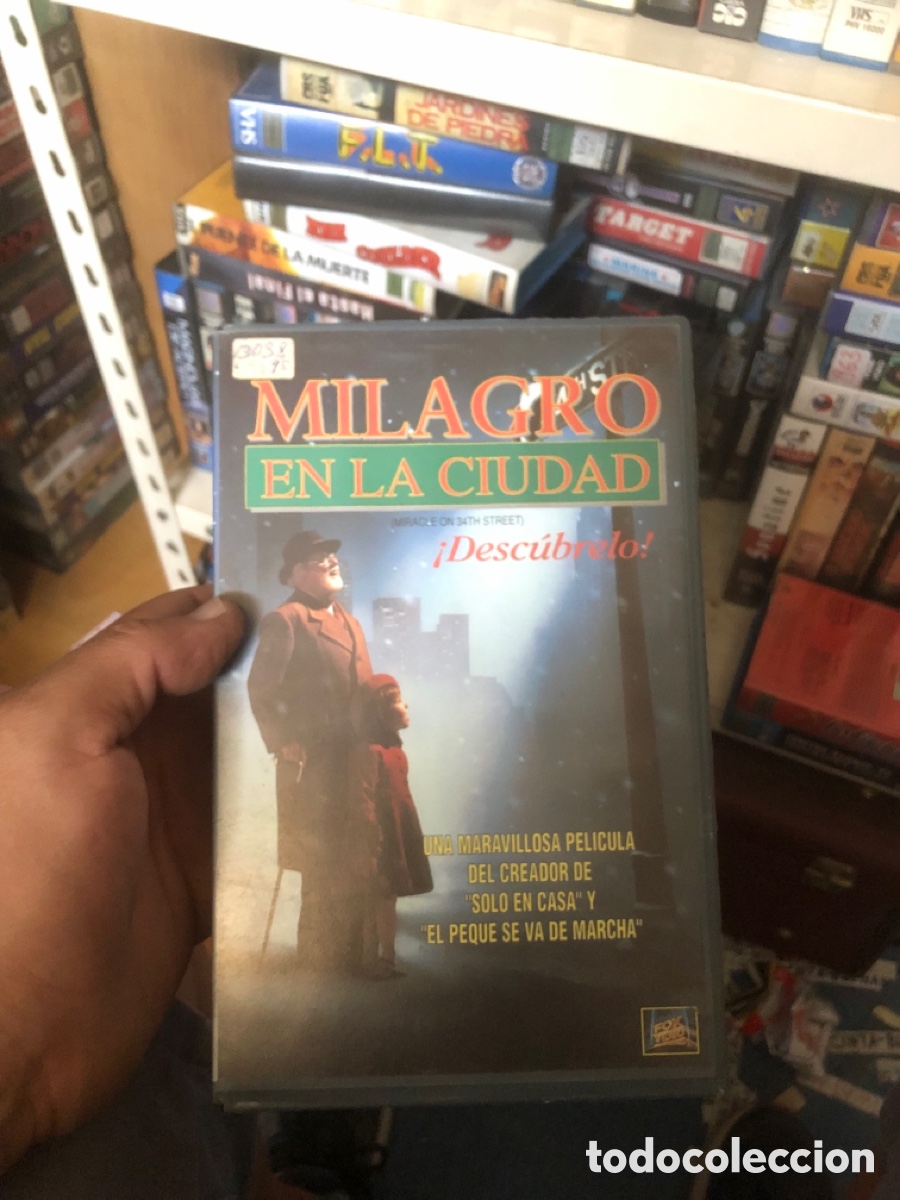 Cine: VHS V&Iacute;DEO CLUB MILAGRO EN LA CIUDAD
