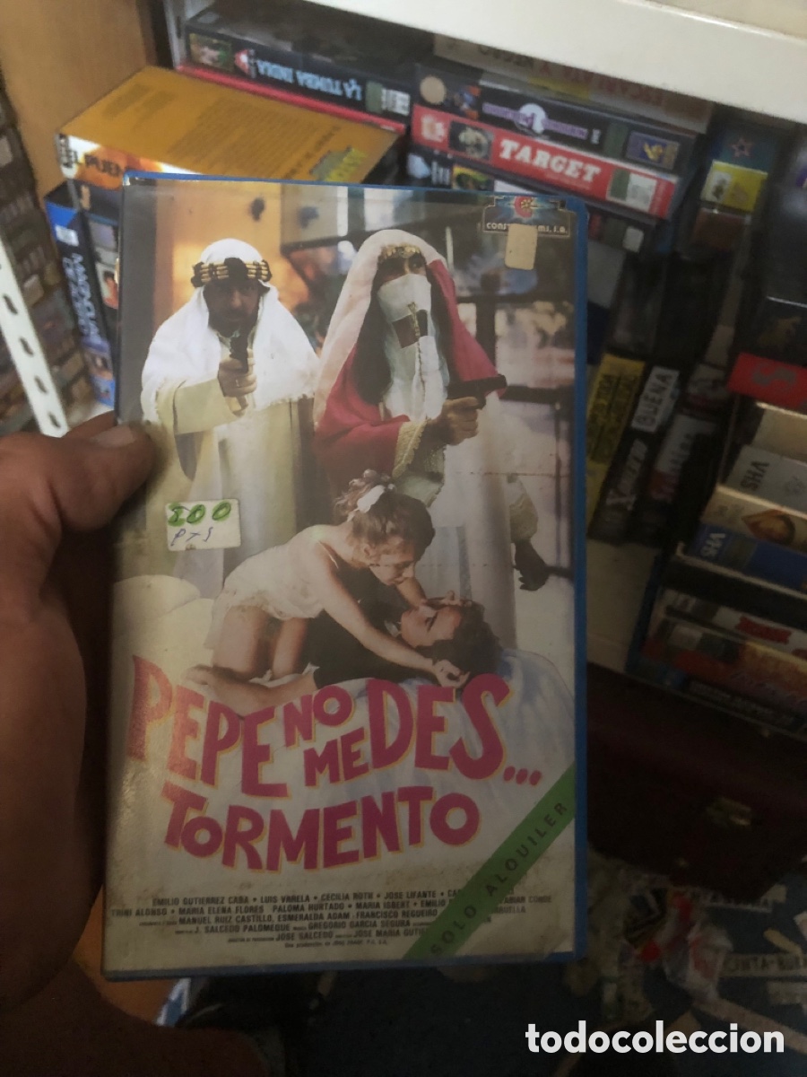 Cine: VHS V&Iacute;DEO CLUB PEPE NO ME DES TORMENTO