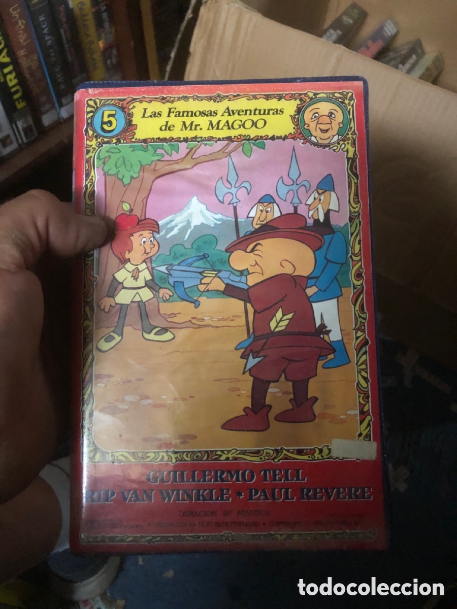 Cine: VHS V&Iacute;DEO CLUB MR MAGOO
