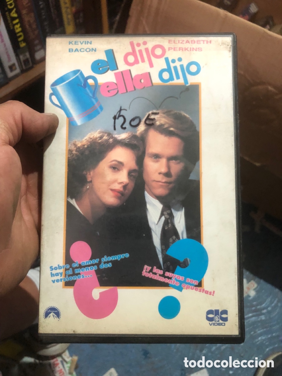 Cine: VHS V&Iacute;DEO CLUB EL DIJO ELLA DIJO