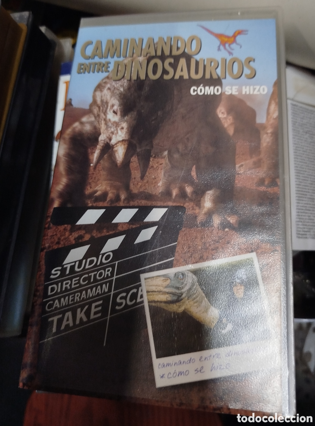 Cine: Camino entre dinosaurios. Como se hizo. VHS