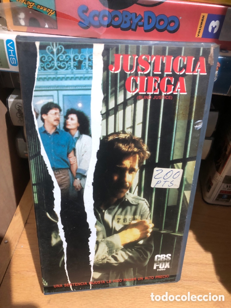 Cine: VHS V&Iacute;DEO CLUB JUSTICIA CIEGA