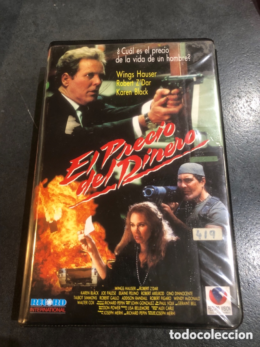 Cine: VHS V&Iacute;DEO CLUB EL PRECIO DEL DINERO