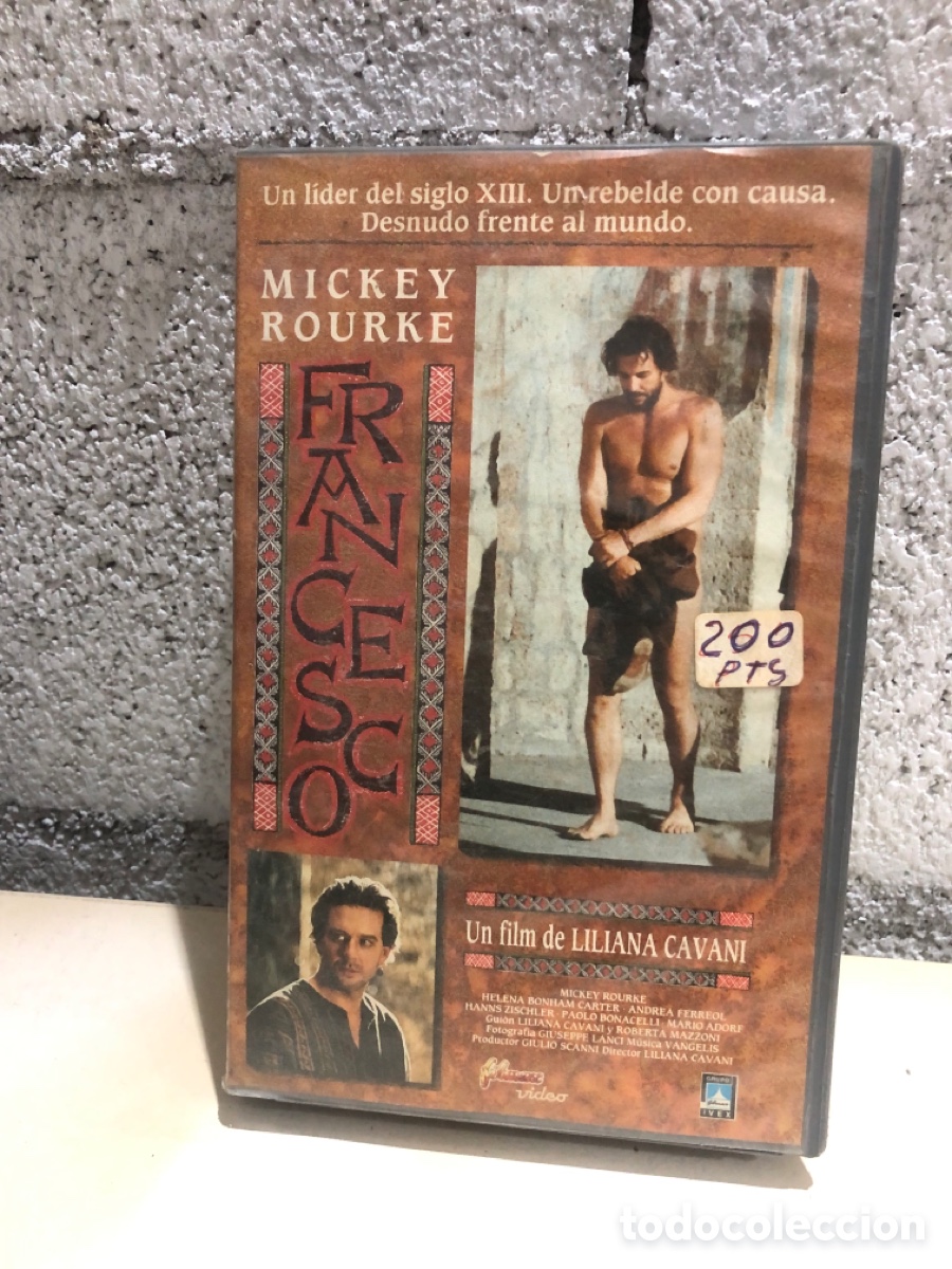Cine: VHS V&Iacute;DEO CLUB FRANCESCO