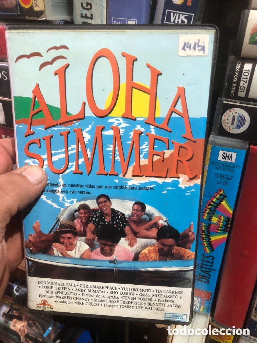 Cine: VHS V&Iacute;DEO CLUB ALOHA SUMMER