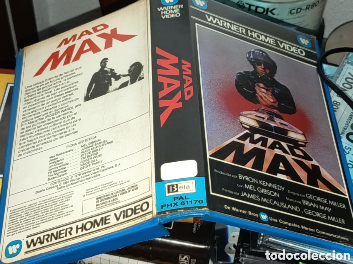 Cine: Mad Max. Pel&iacute;cula VHS - Foto 2