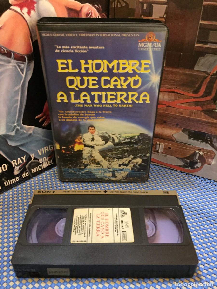 Cine: Vhs El hombre que cayo a la tierra - Lewis Smith