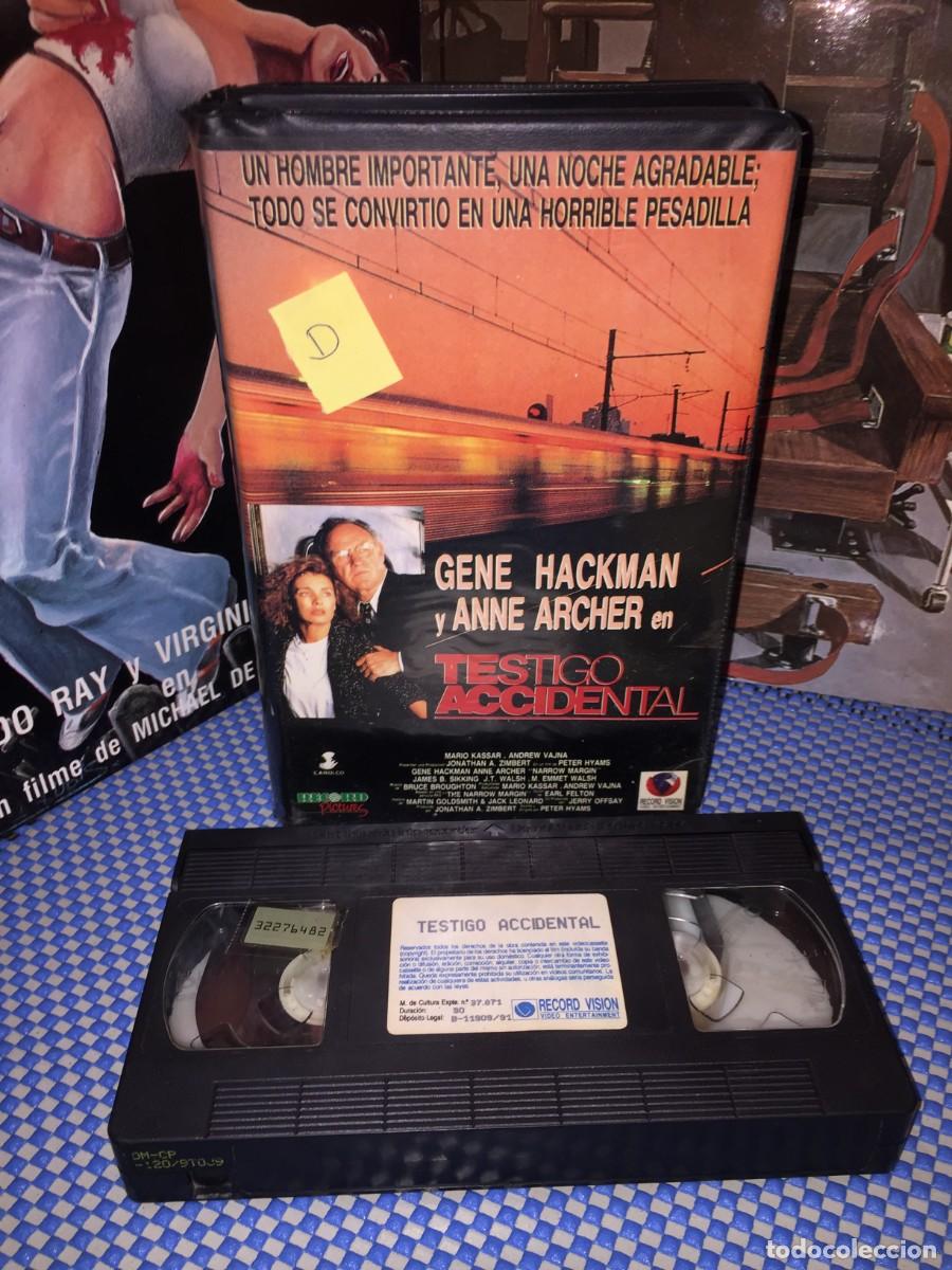 Cine: Vhs Testigo accidental Gene Hackman, Anne Archer - Ref&ordf; D