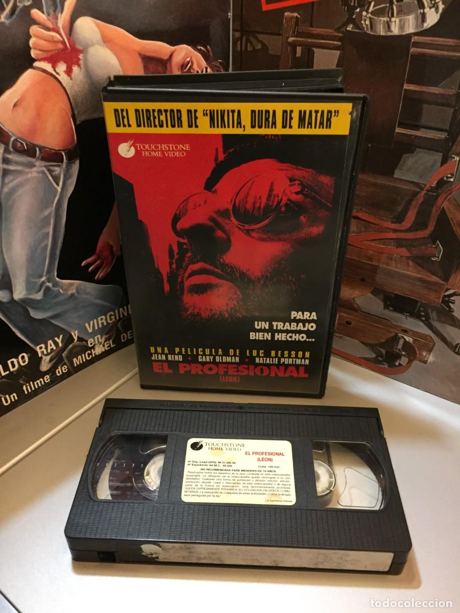 Cine: Vhs El profesional - Jean Reno, Gary Oldman, Natalie Portman