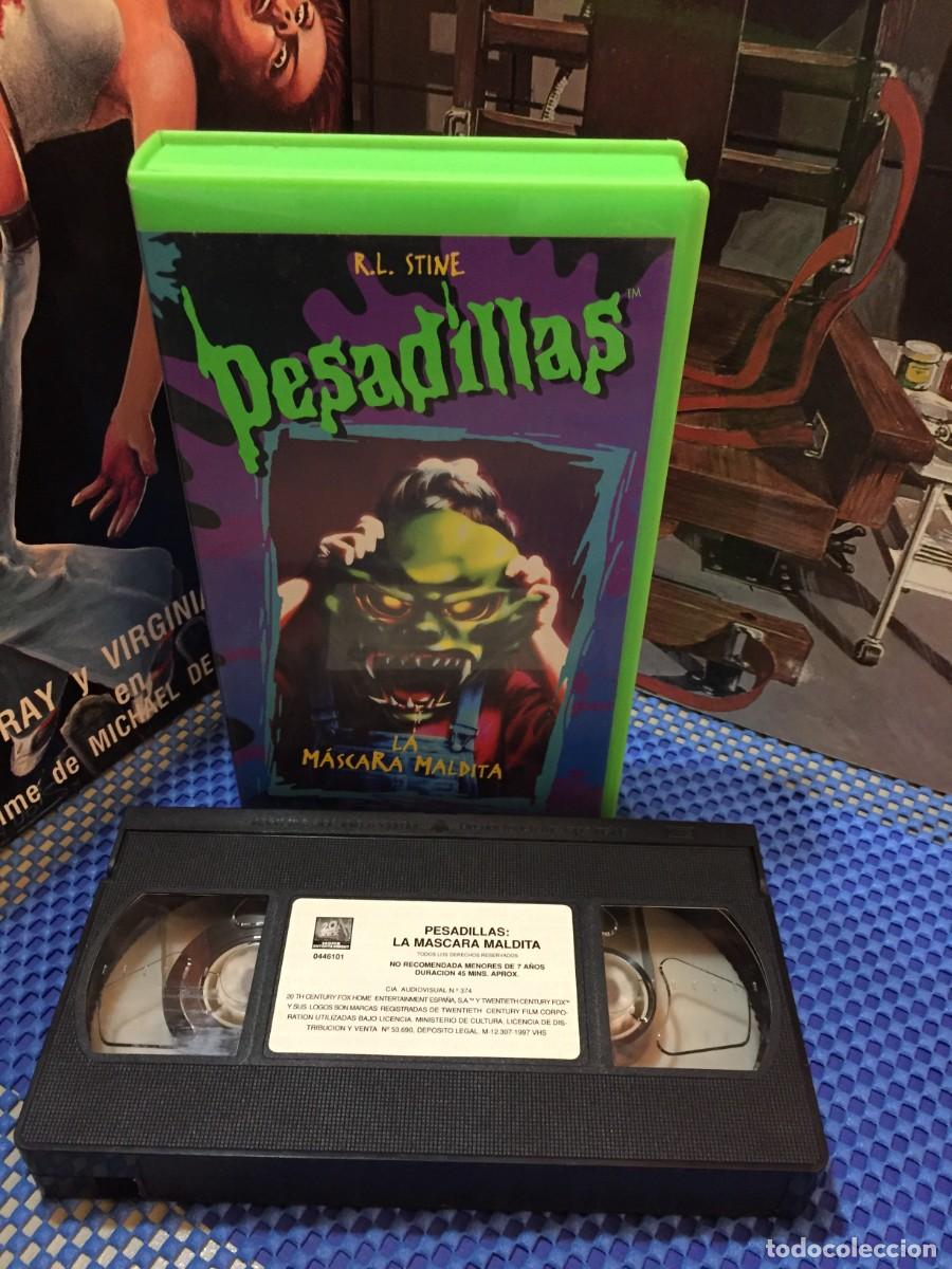 Cine: Vhs Pesadillas la mascara maldita - C. Peq.