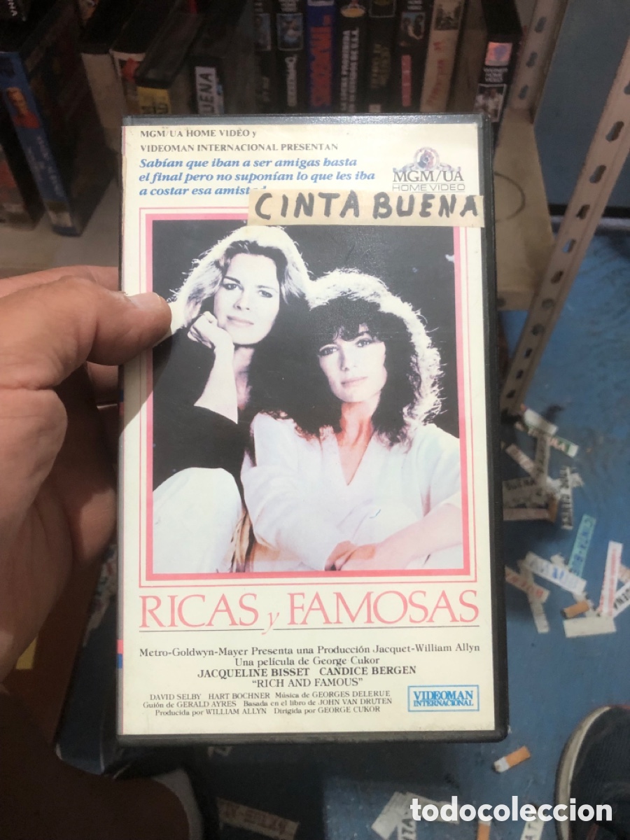 Cine: VHS V&Iacute;DEO CLUB RICAS Y FAMOSAS