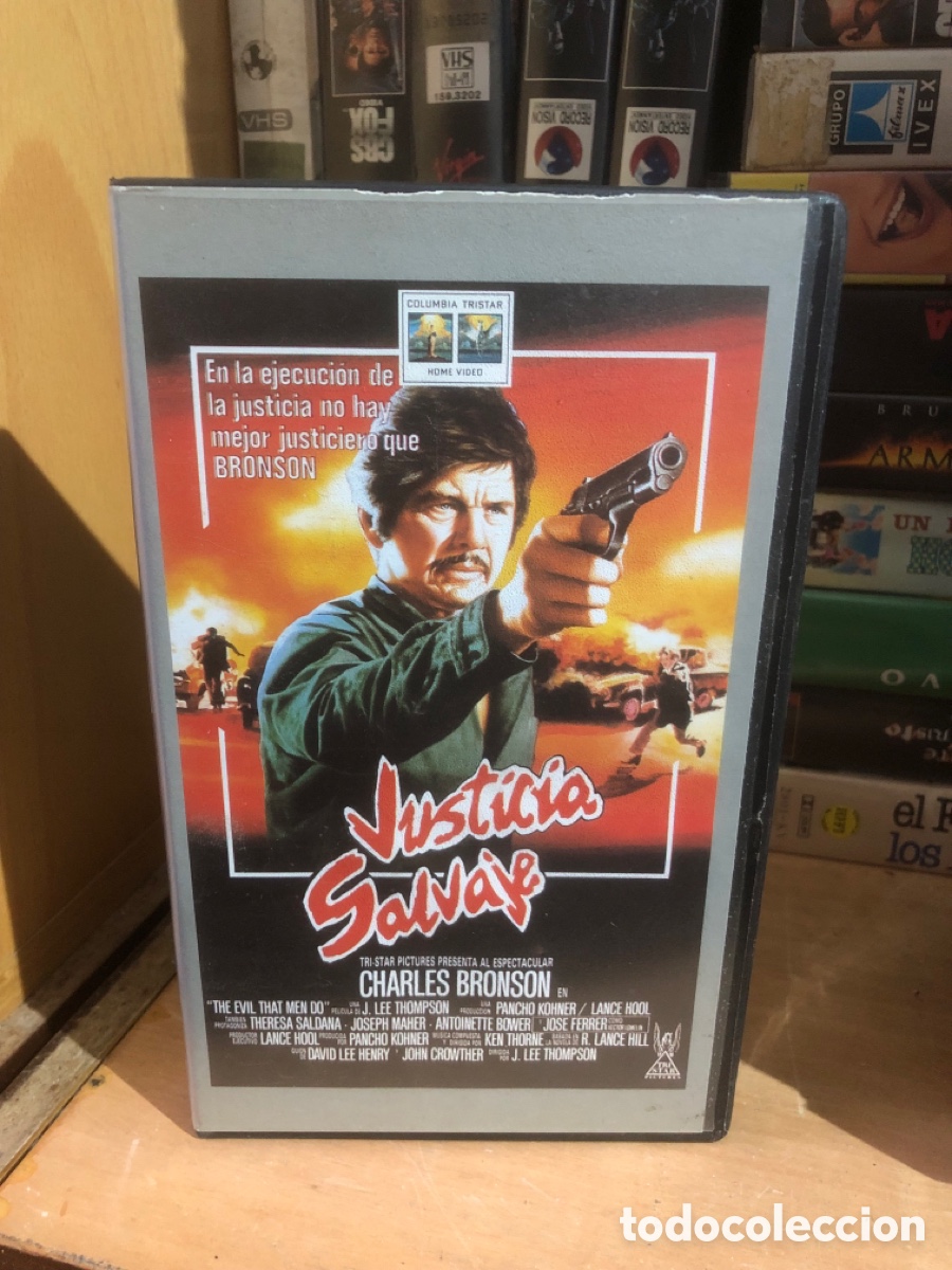 Cine: VHS JUSTICIA SALVAJE