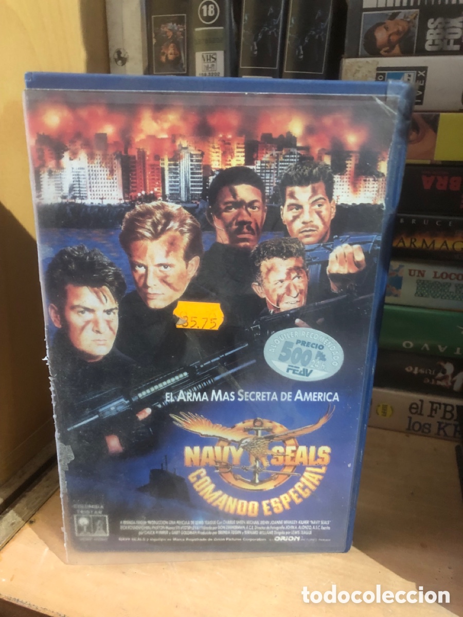 Cine: CHS VHS V&Iacute;DEO CLUB NAVY SEALS