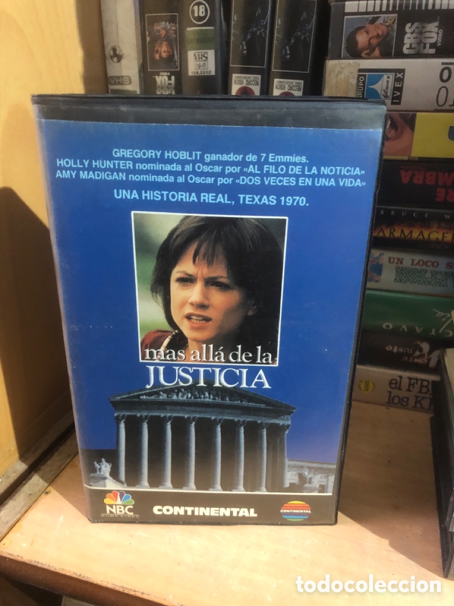Cine: VHS V&Iacute;DEO CLUB M&Aacute;S ALL&Aacute; DE LA JUSTICIA