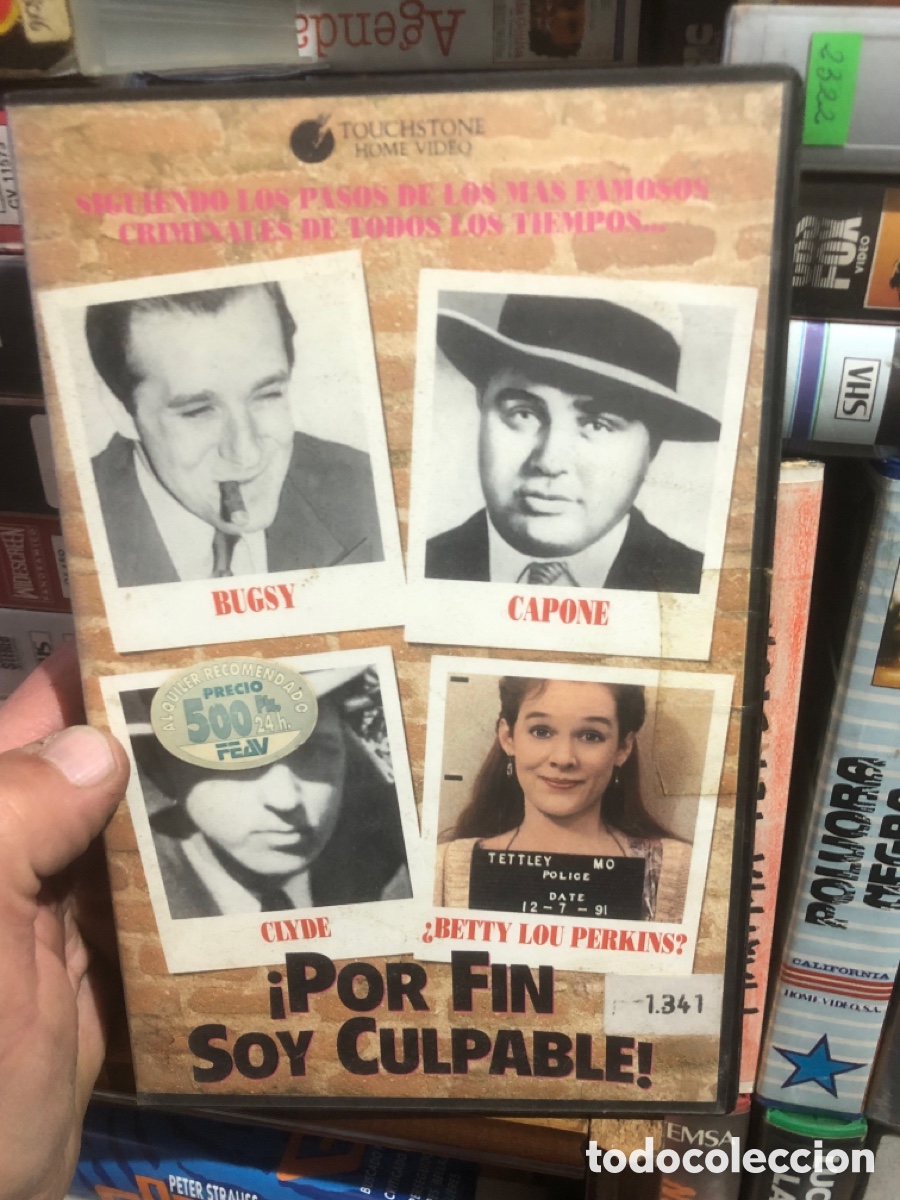 Cine: VHS V&Iacute;DEO CLUB POR FIN SOY CULPABLE