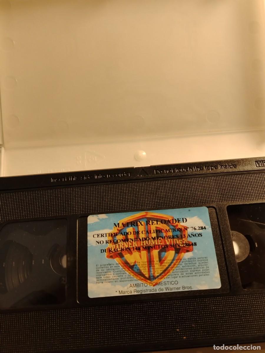Cine: MATRIX RELOADED - VHS (2003) - Foto 3