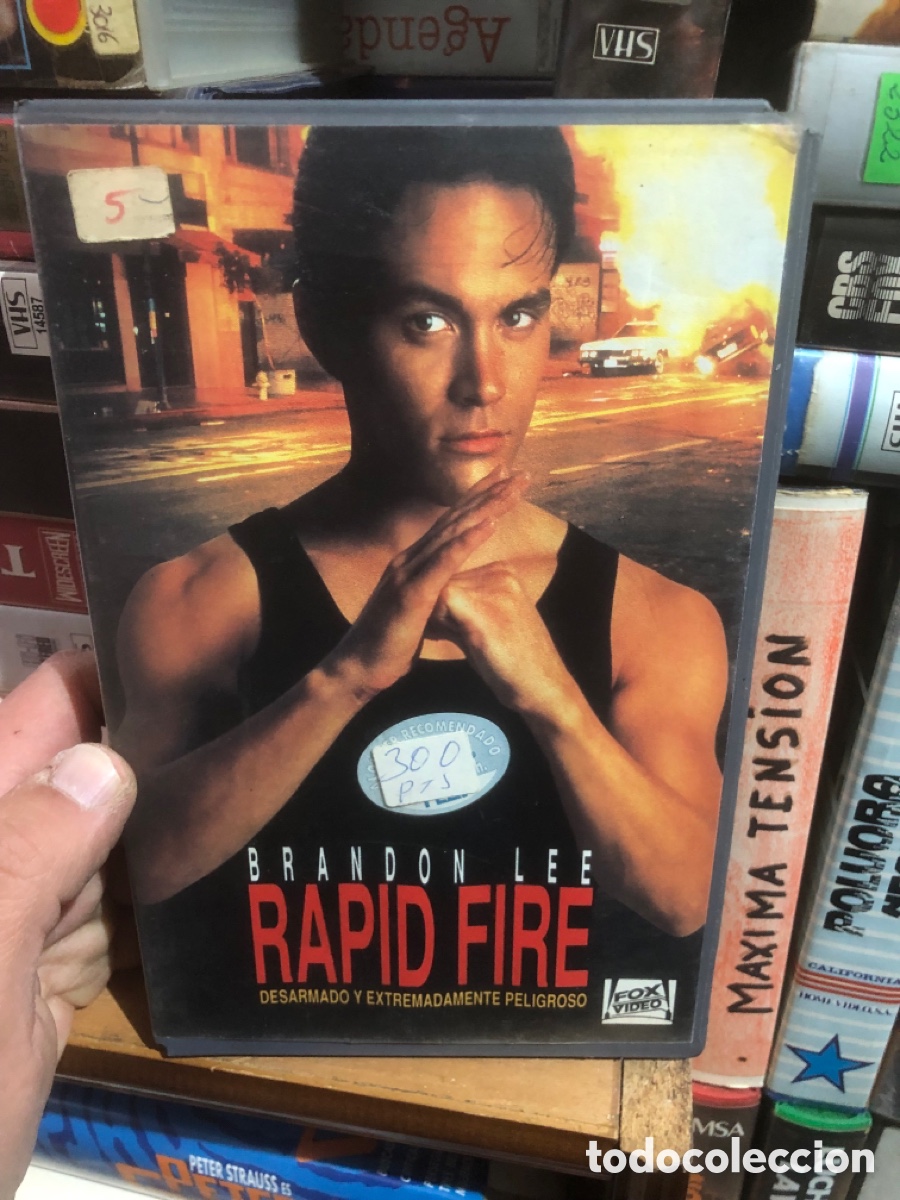 Cine: VHS V&Iacute;DEO CLUB RAPID FIRE