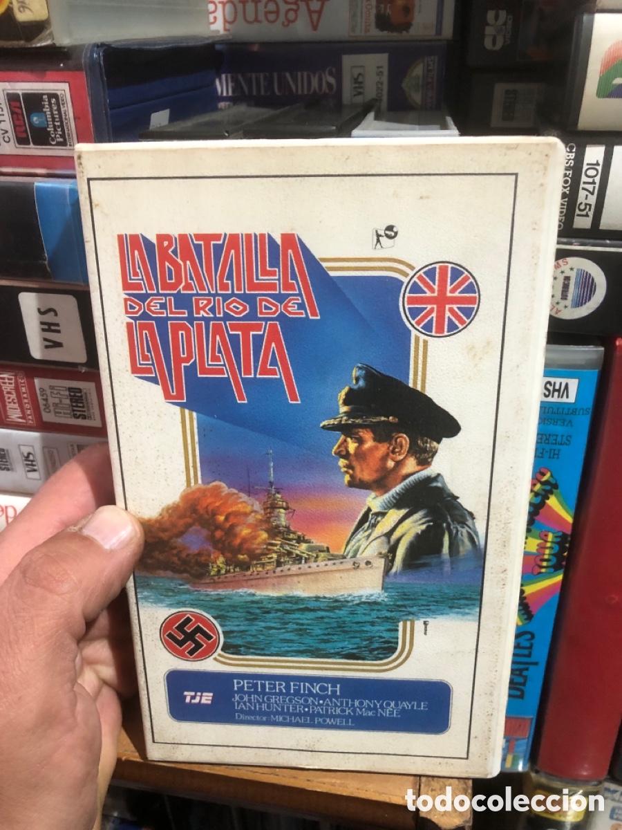 Cine: VHS V&Iacute;DEO CLUB LA BATALLA DEL R&Iacute;O DE PLATA
