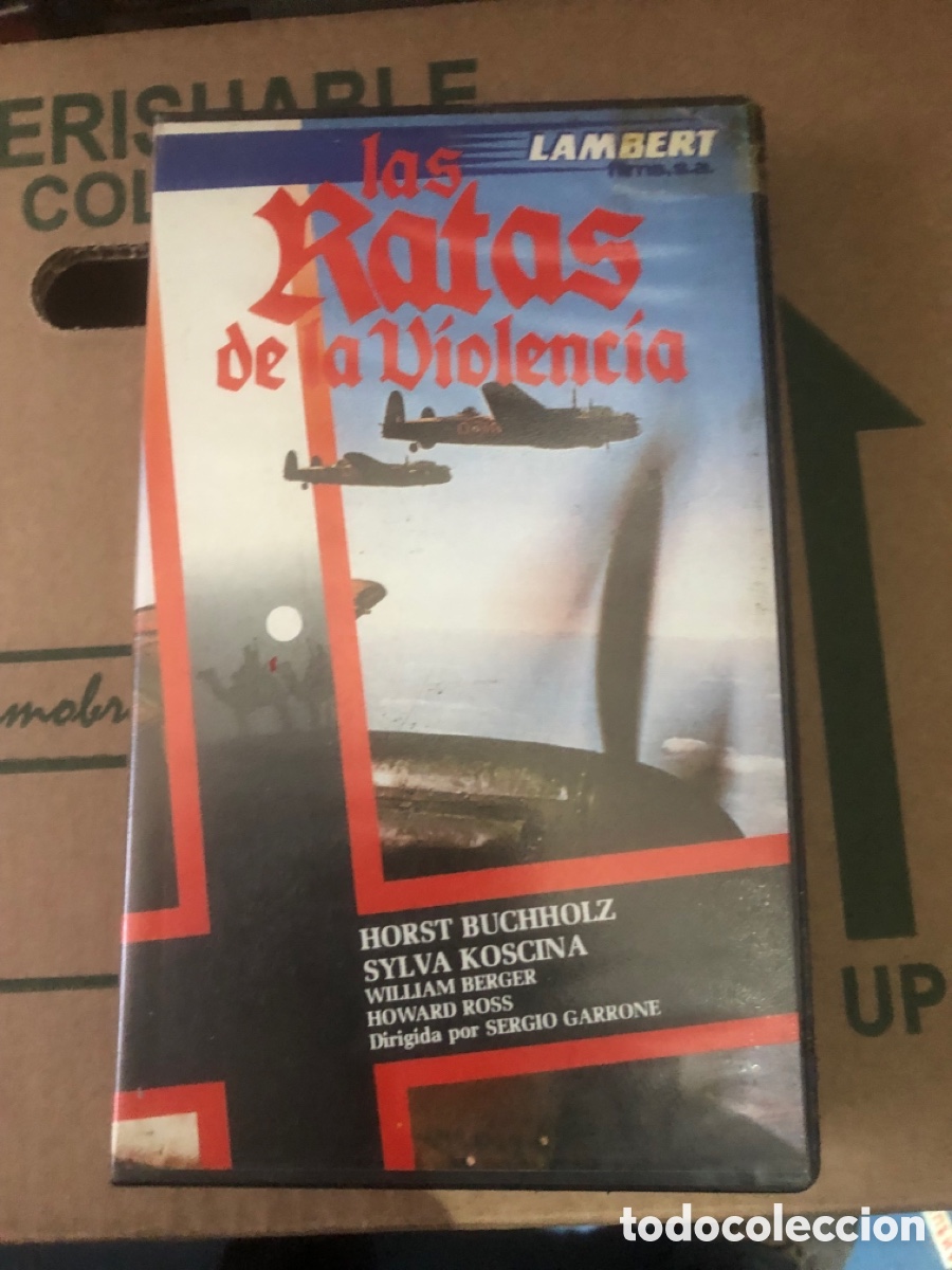 Cine: VHS V&Iacute;DEO CLUB LAS RATAS DE LA VIOLENCIA