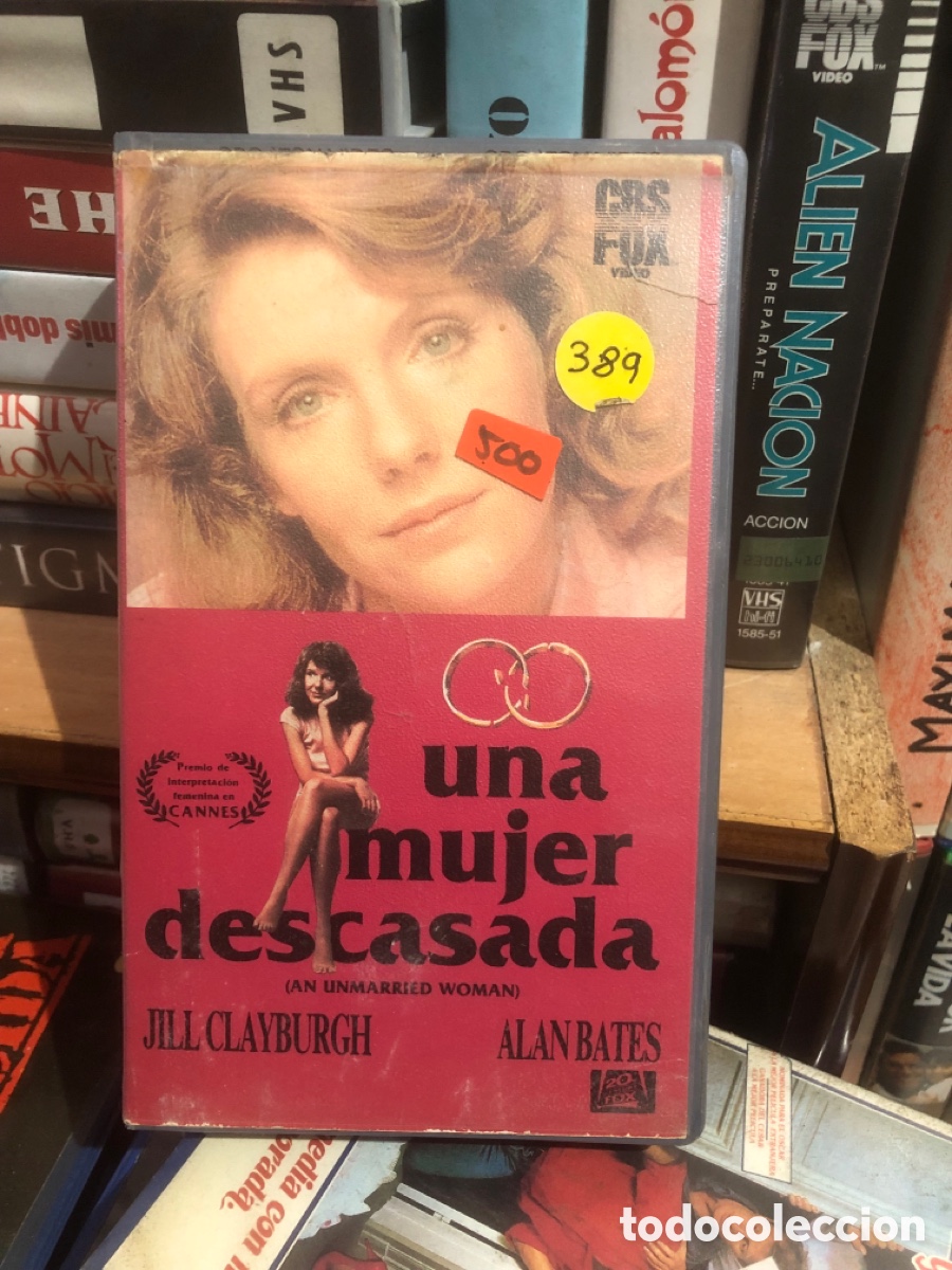 Cine: VHS V&Iacute;DEO CLUB UNA MUJER DESCASADA