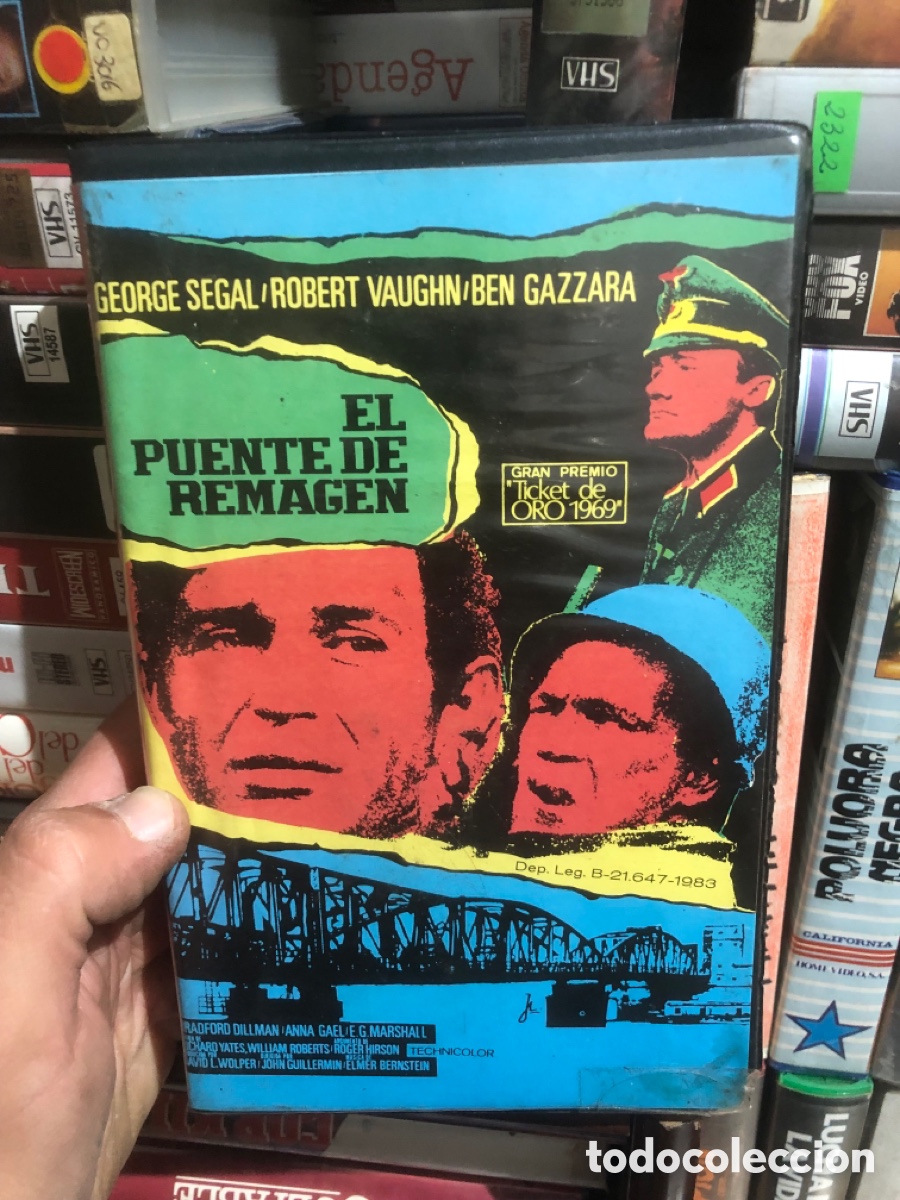 Cine: VHS V&Iacute;DEO CLUB EL PUENTE DE REMAGEN