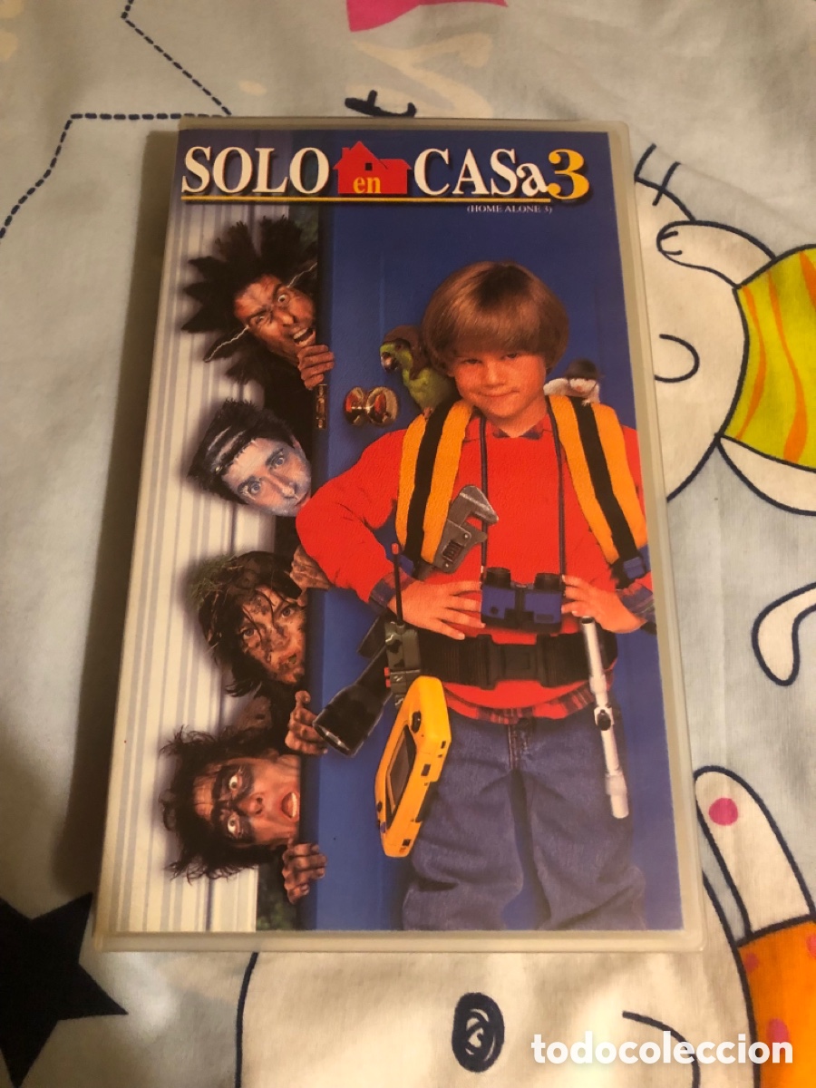 Cine: VHS SOLO EN CASA 3 vhs