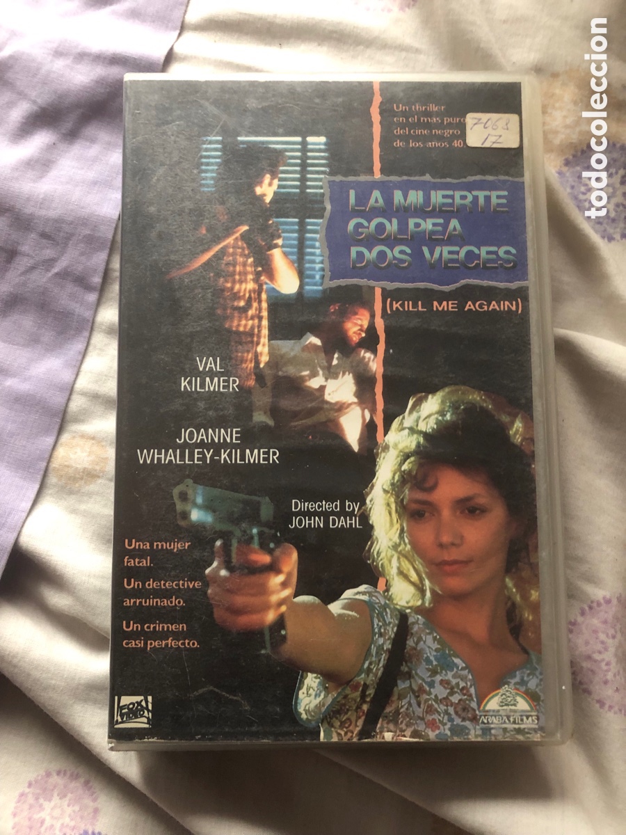 Cine: VHS V&Iacute;DEO CLUB LA MUERTE GOLPEA DOS VECES