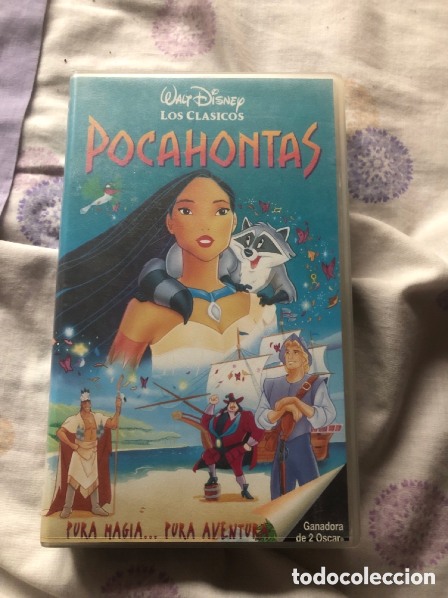 Cine: VHS DYSNEY POCAHONTAS
