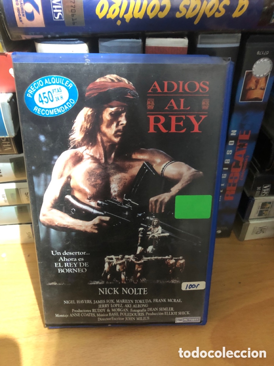 Cine: VHS V&Iacute;DEO CLUB ADI&Oacute;S AL REY