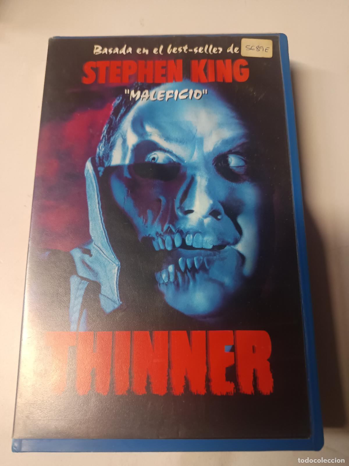 Cine: PELICULA VHS THINNER STEPHEN KING MALEFICIO, TERROR, 1997
