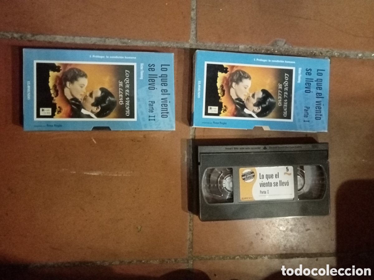 Cine: VHS lo que el viento se llevo I y II