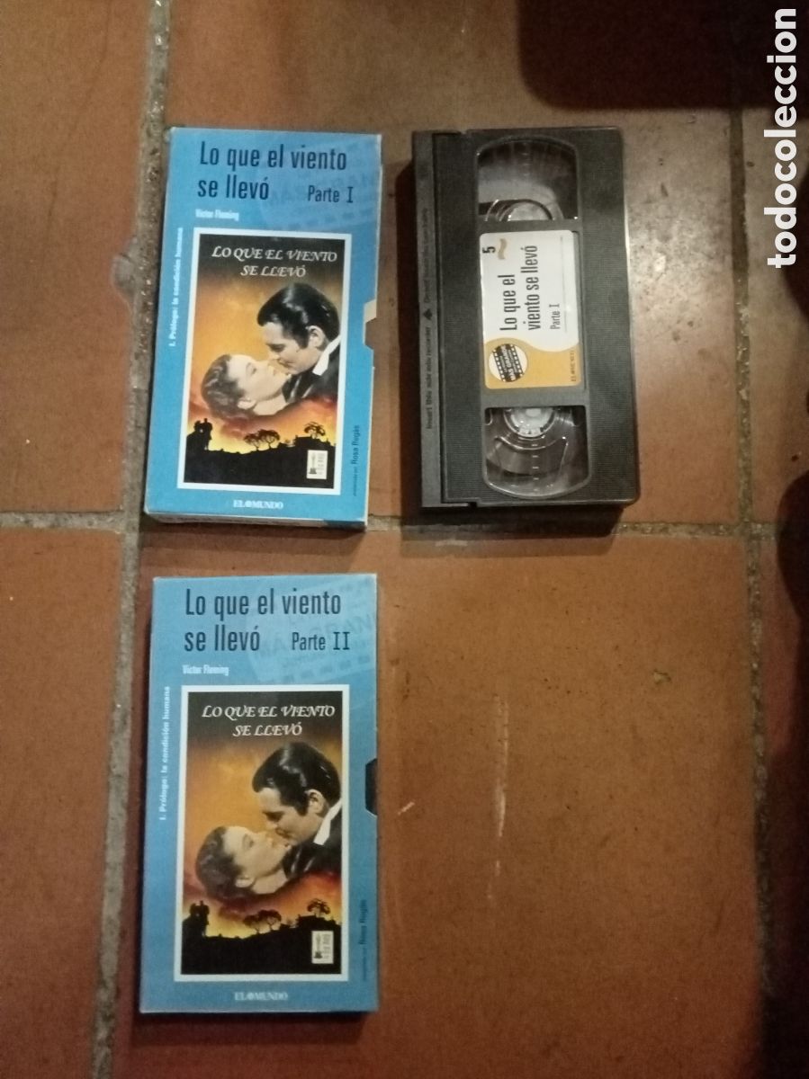 Cine: VHS lo que el viento se llevo I y II