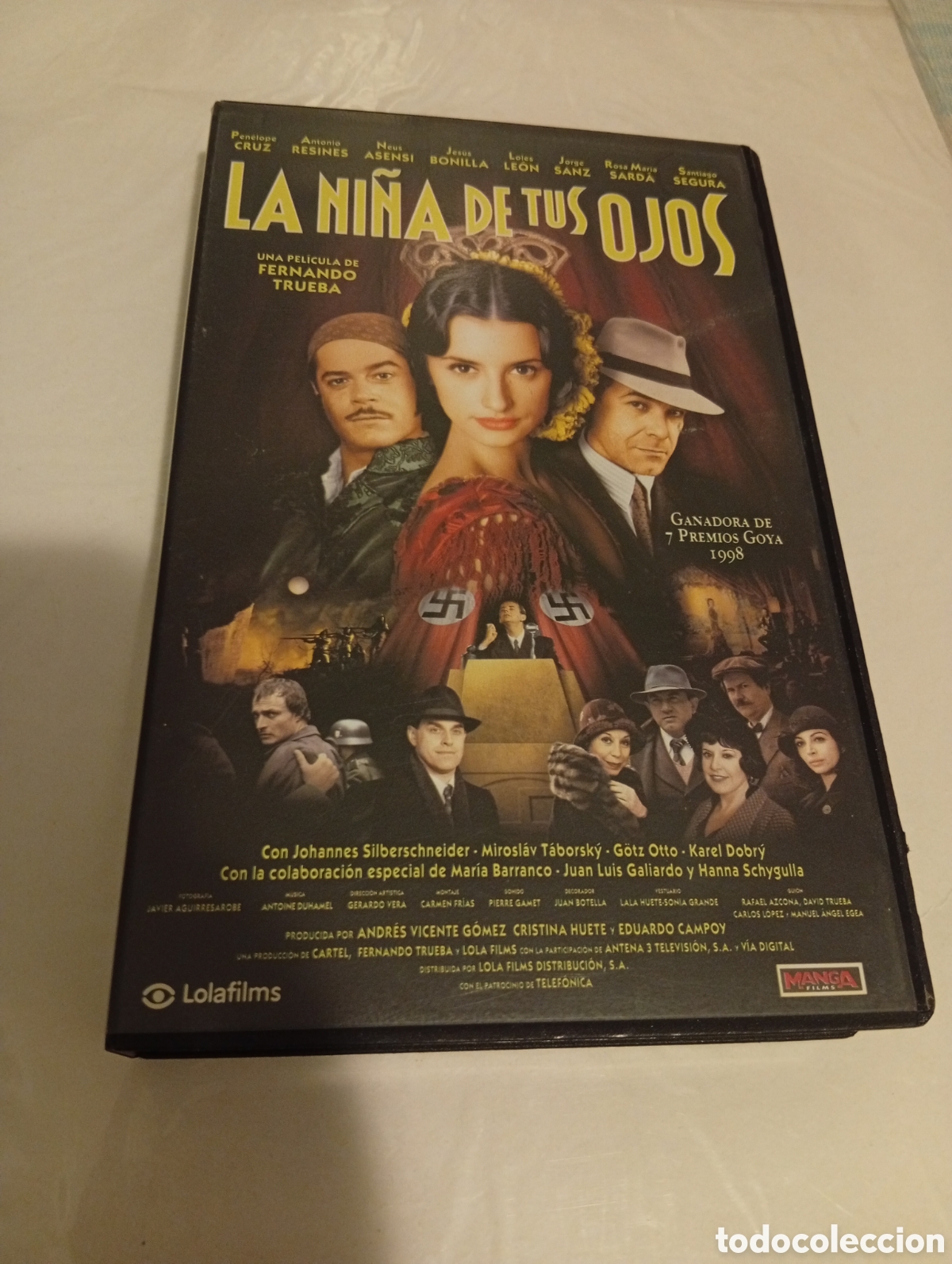 Cine: La ni&ntilde;a de tus ojos vhs