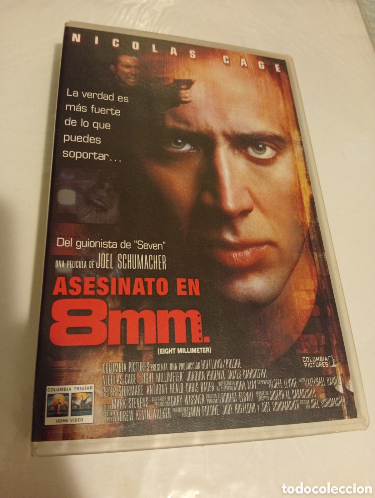 Cine: Asesinato en 8 mm vhs