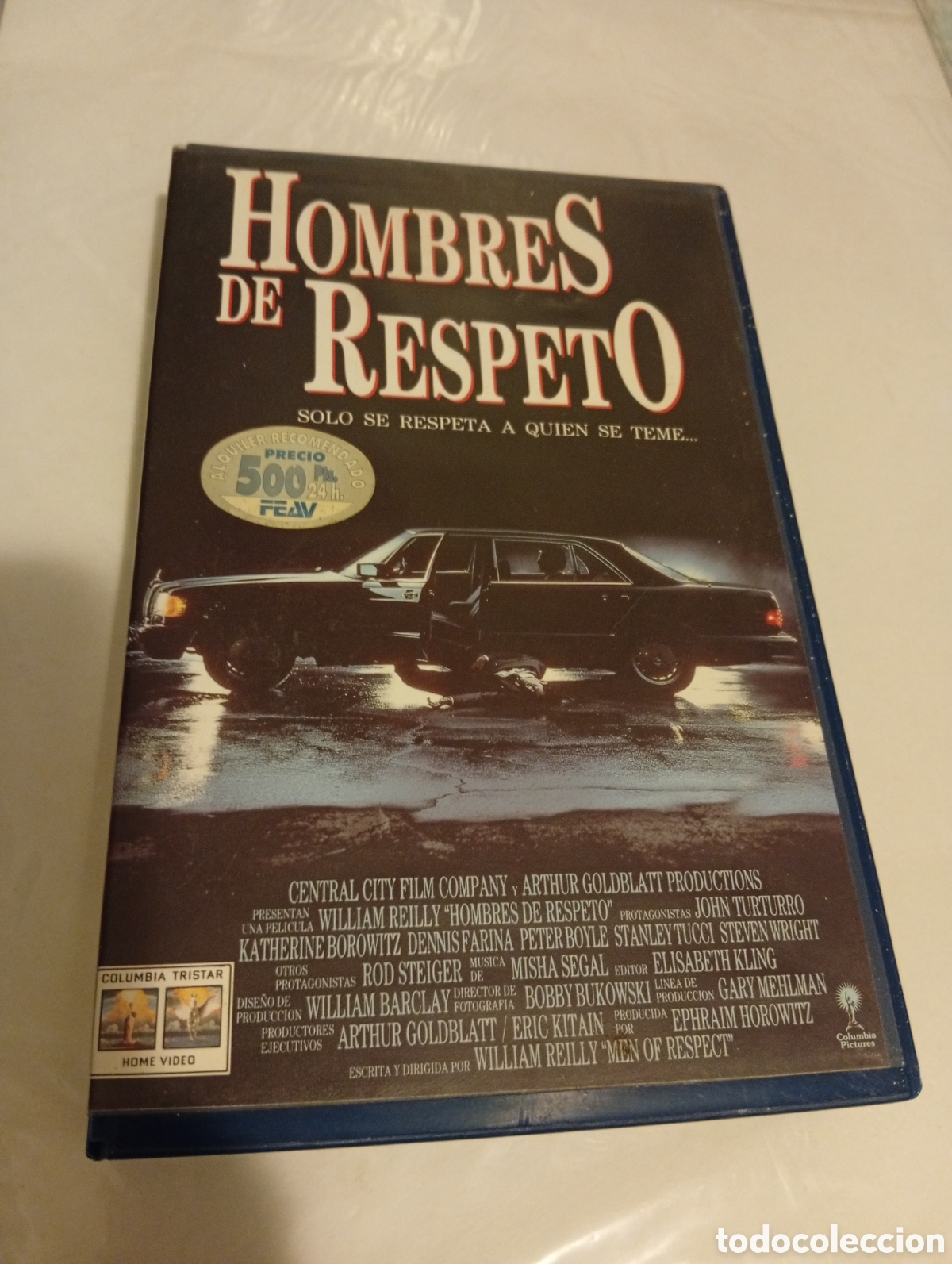 Cine: Hombres de respeto vhs