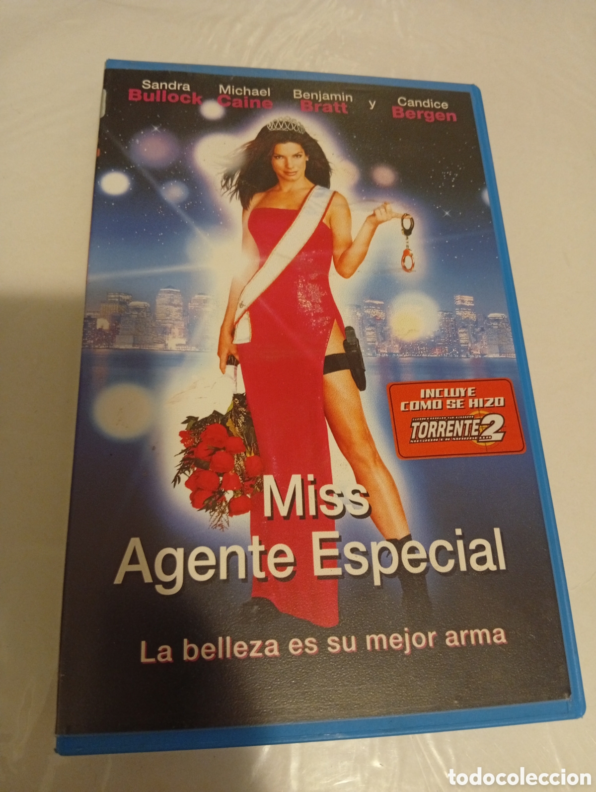 Cine: Miss agente especial vhs.