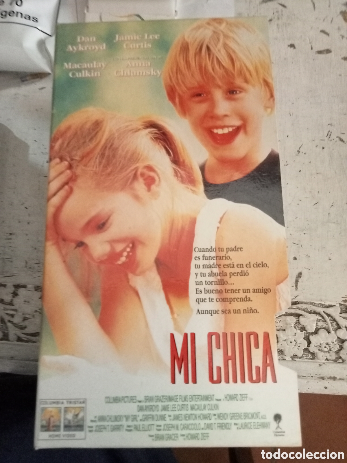 Cine: VHS mi chica caja carton