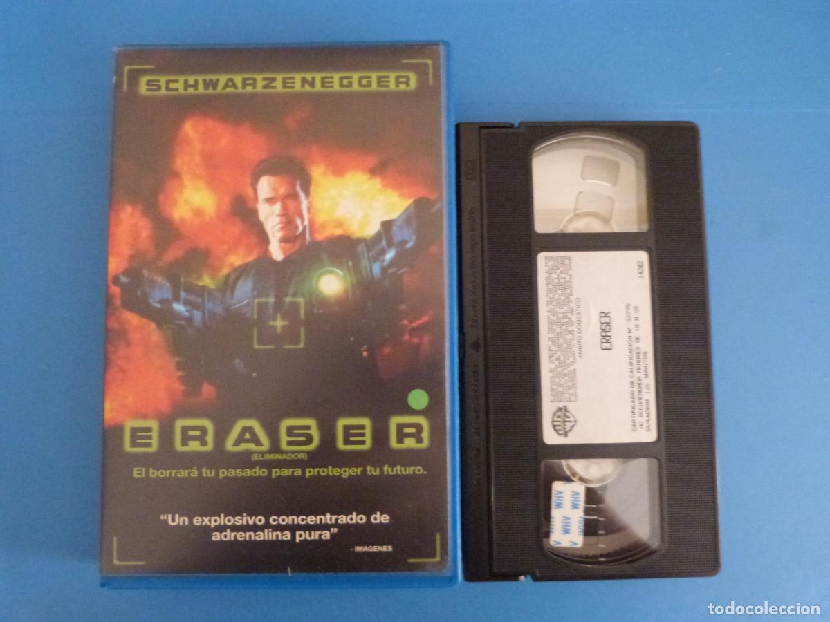 Cine: PELICULA VHS ERASER ELIMINADOR SCHWARZENEGGER 1997