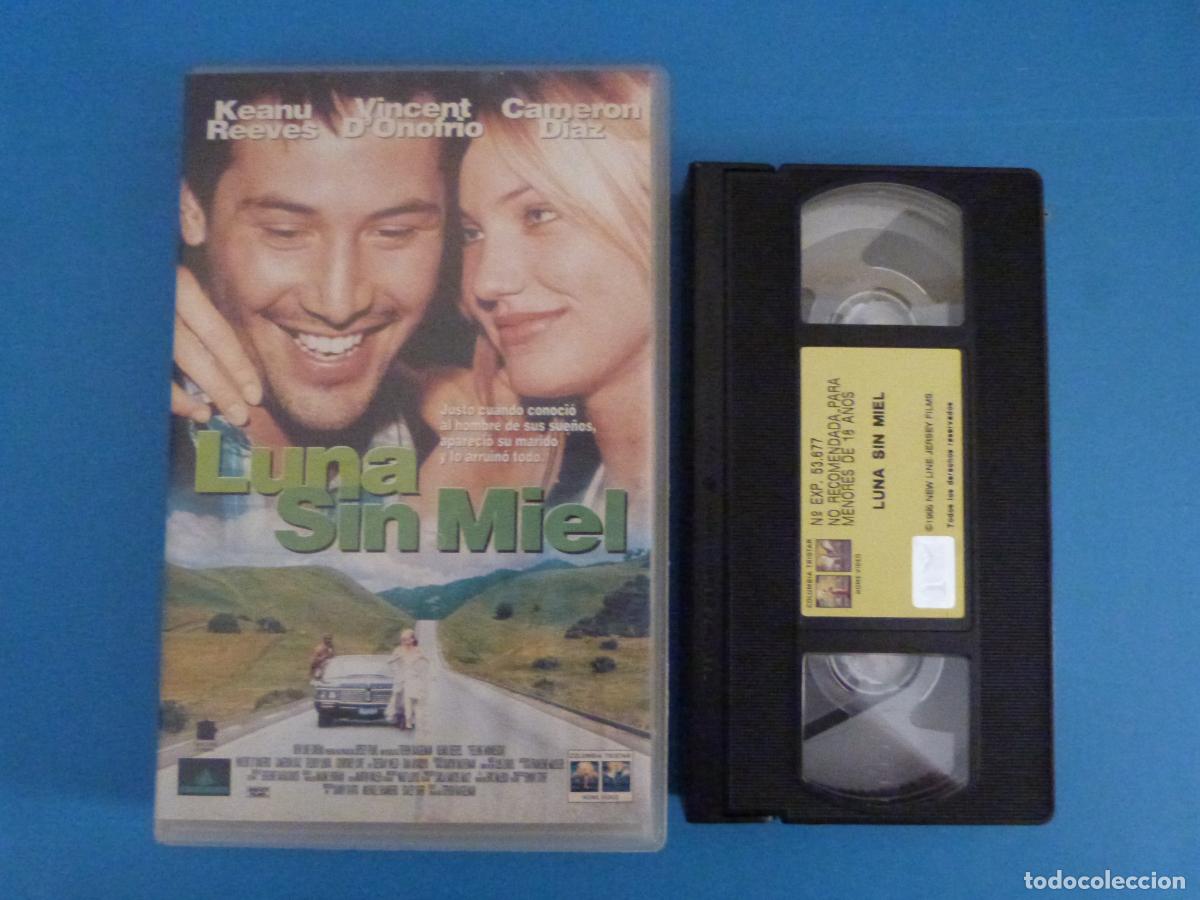 Cine: PELICULA VHS LUNA SIN MIEL KEANU REEVES CAMERON DIAZ 1996