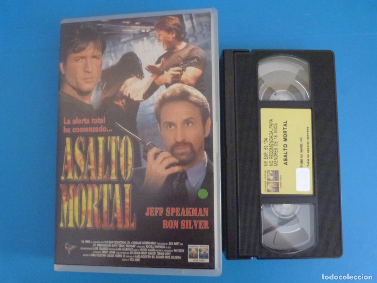 Cine: PELICULA VHS ASALTO MORTAL JEFF SPEAKMAN RON SILVER 1996