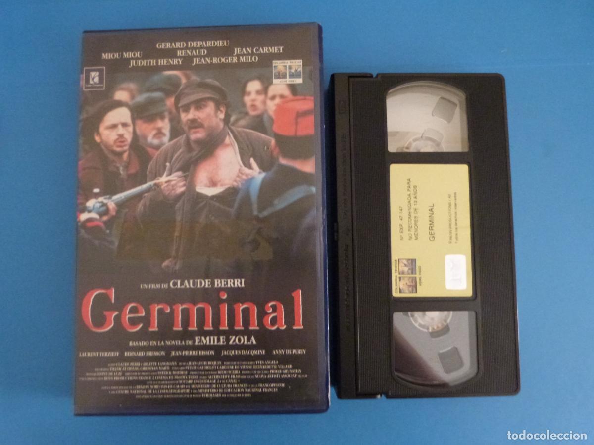 Cine: PELICULA VHS GERMINAL GERARD DEPARDIEU 1995